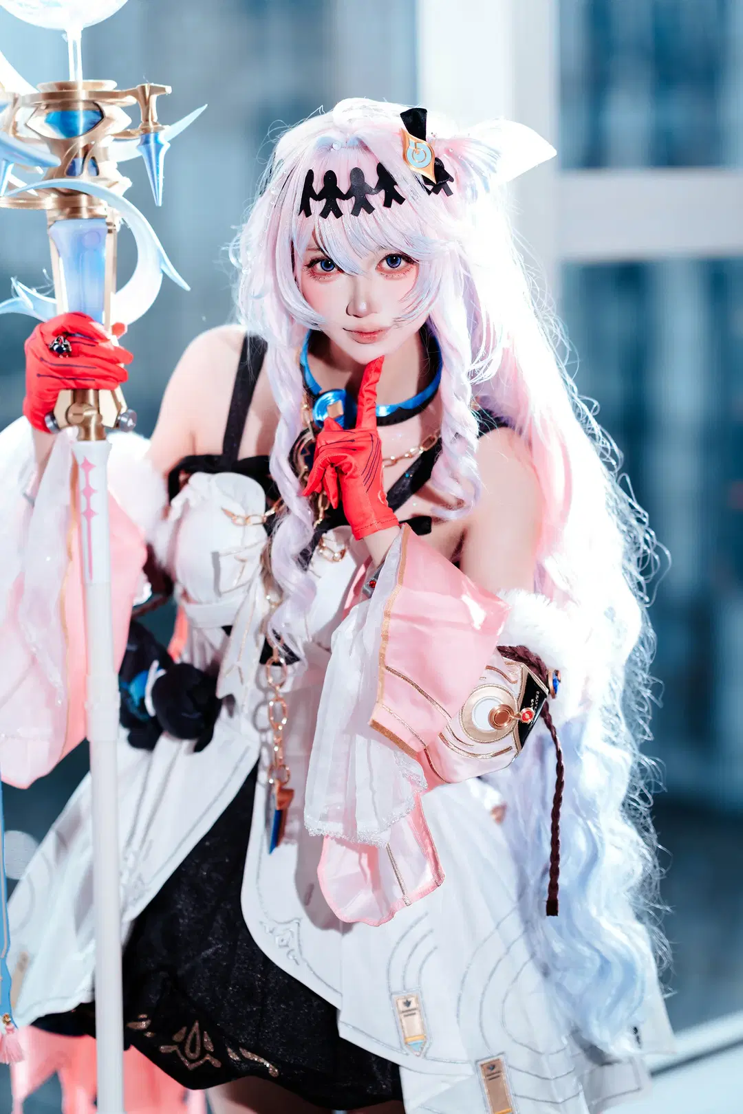 [Denia Cosplay] Wuthering Waves: Pink and White Sorceress Debuts at Firefly ACG Expo by zbw-满满满满 - Image 3