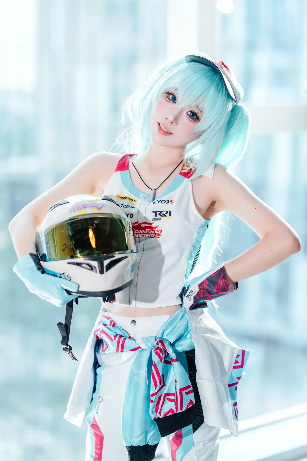 cosplay, 萤火虫漫展, 初音未来, 初音未来cos, 赛车初音