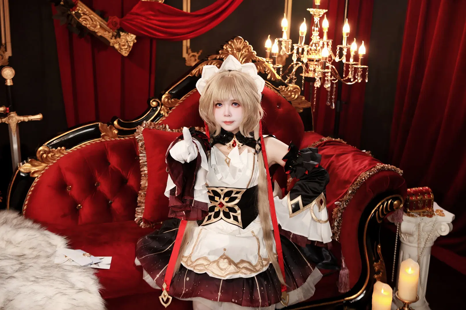 [Puppet Cosplay] Genshin Impact: Court Elegance of the 7th Fatui Harbinger by 小怪兽 - Image 12