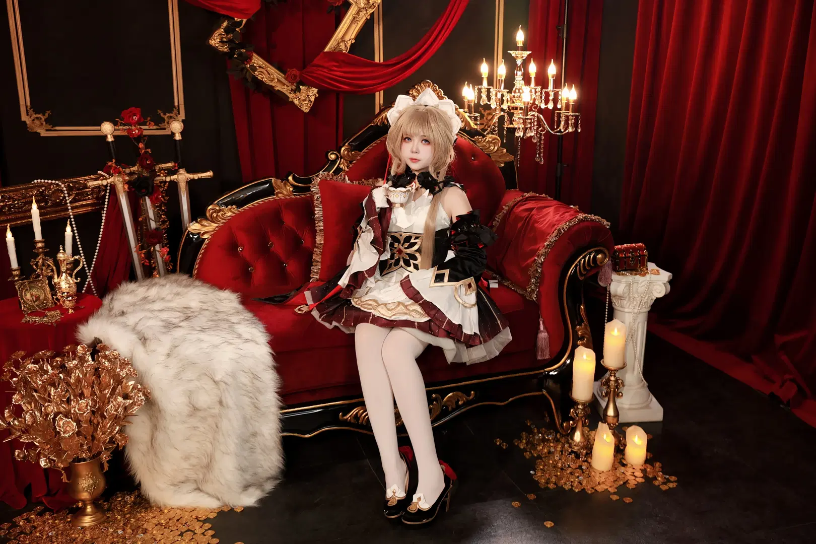 [Puppet Cosplay] Genshin Impact: Court Elegance of the 7th Fatui Harbinger by 小怪兽 - Image 2