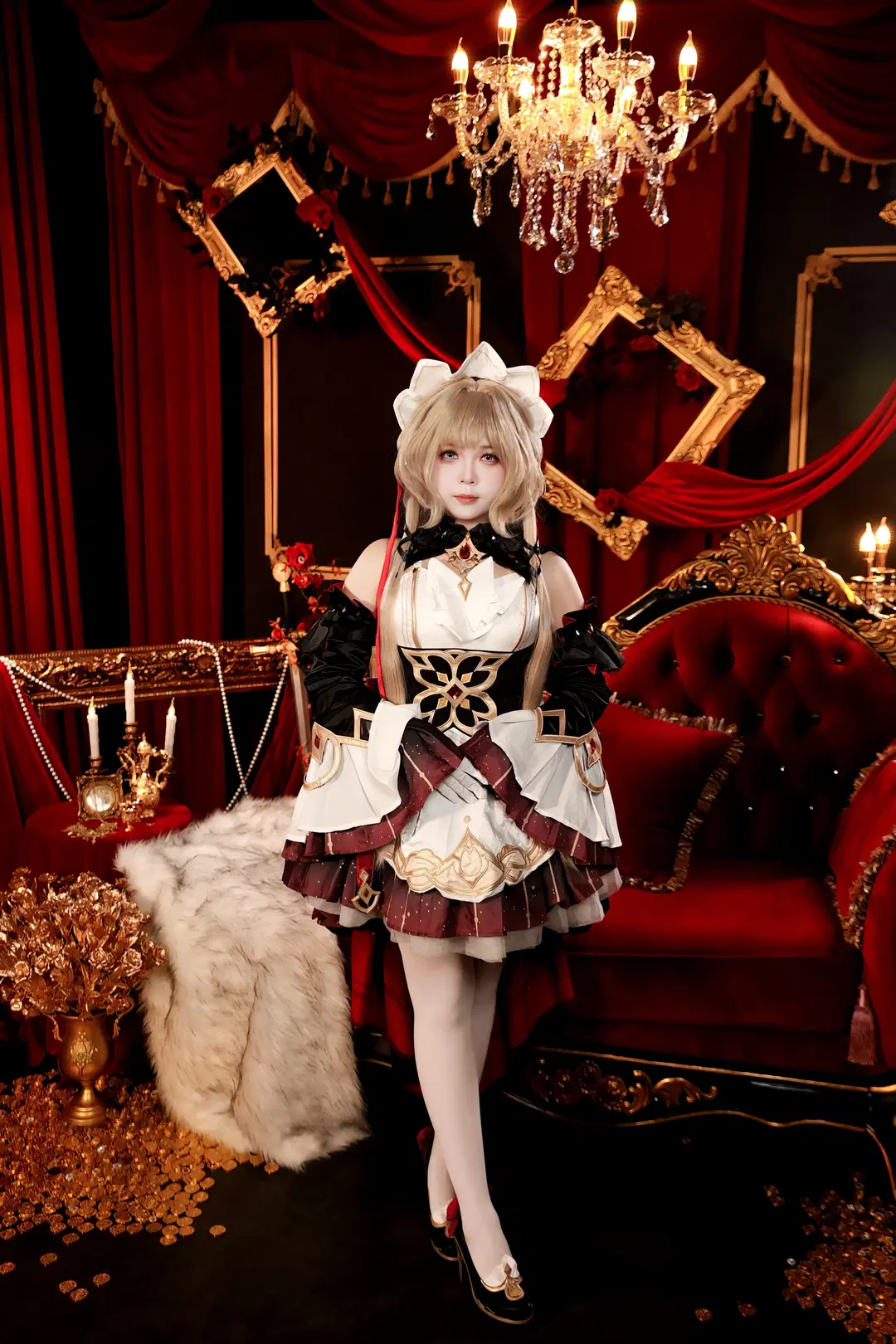 [Puppet Cosplay] Genshin Impact: Court Elegance of the 7th Fatui Harbinger by 小怪兽 - Image 6