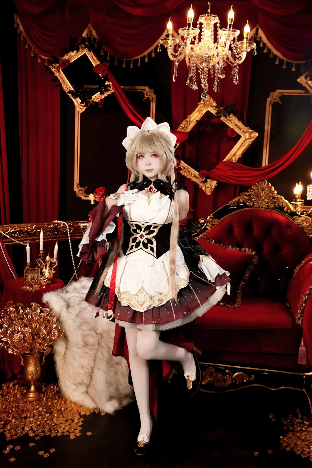 [Puppet Cosplay] Genshin Impact: Court Elegance of the 7th Fatui Harbinger by 小怪兽 - Image 7