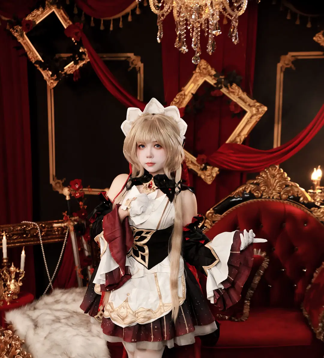 [Puppet Cosplay] Genshin Impact: Court Elegance of the 7th Fatui Harbinger by 小怪兽 - Image 8