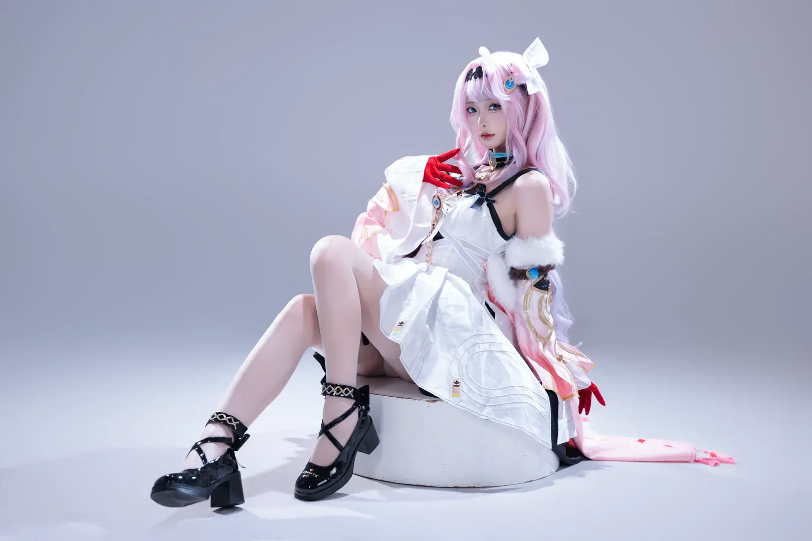 鸣潮, 达妮娅cos, cosplay, 二次元摄影, 白丝