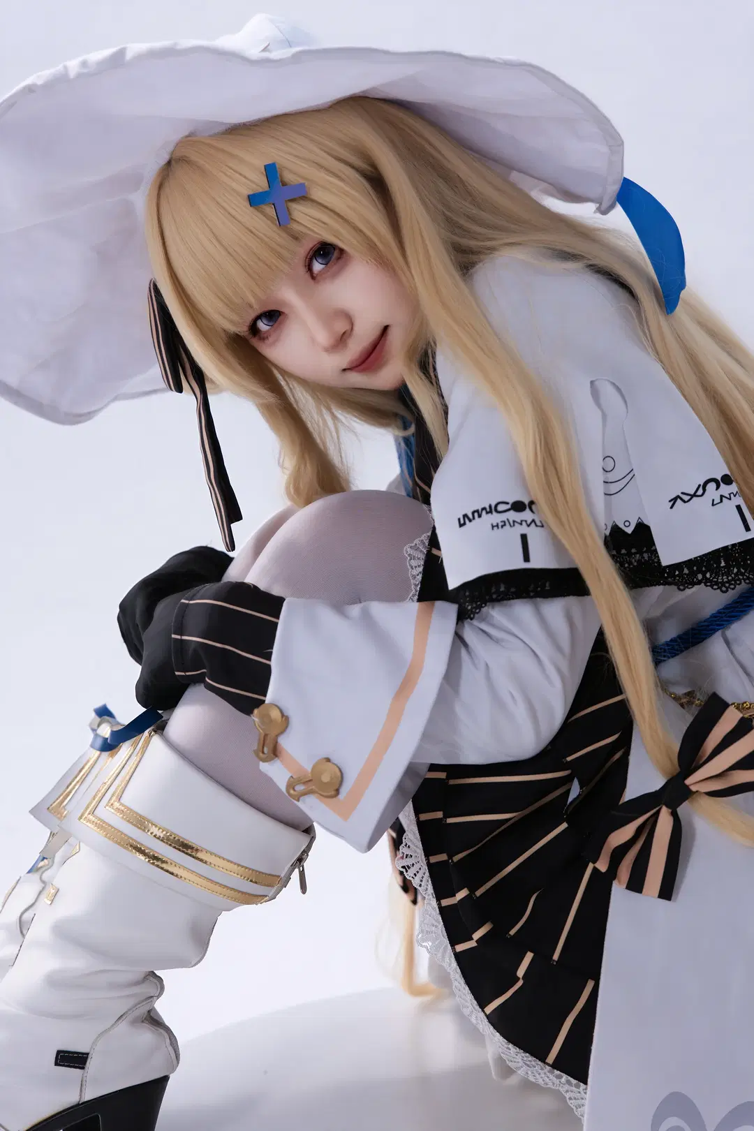[Phoebe Cosplay] Wuthering Waves White stockings Mage: Studio photoshoot daily life Record by KomikadoYUC - Image 5