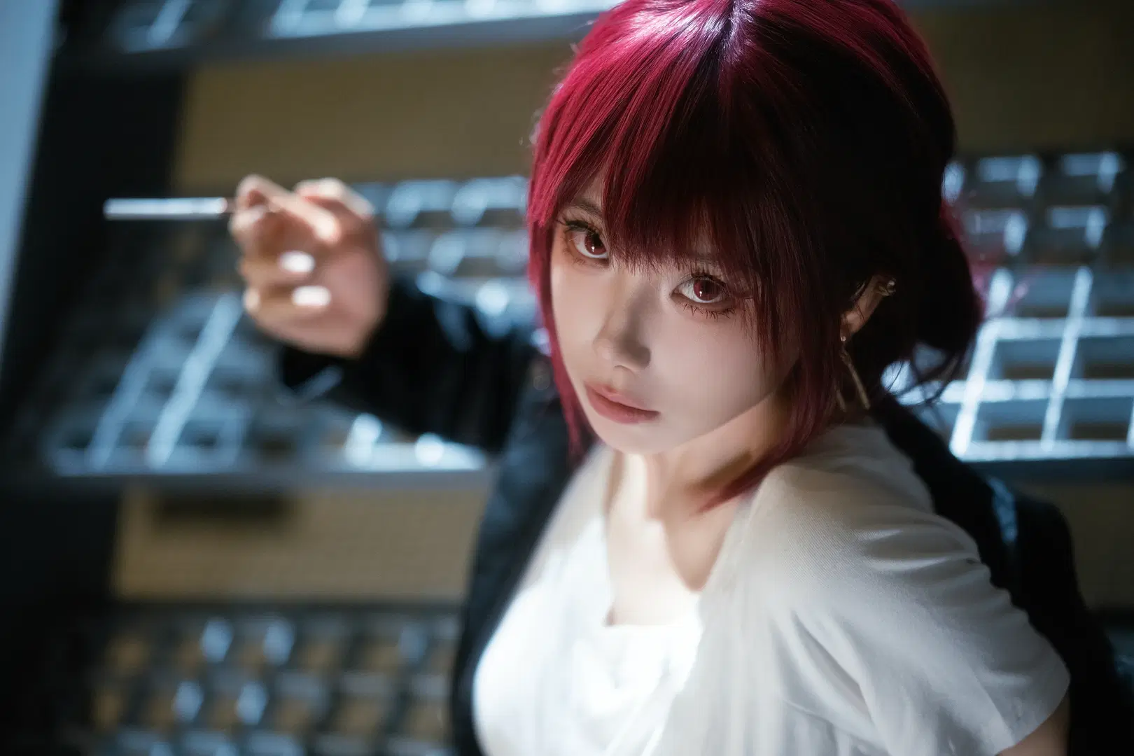 [Ms. Tayama cosplay] Smoking Behind the Supermarket with You by KomikadoYUC - Image 3