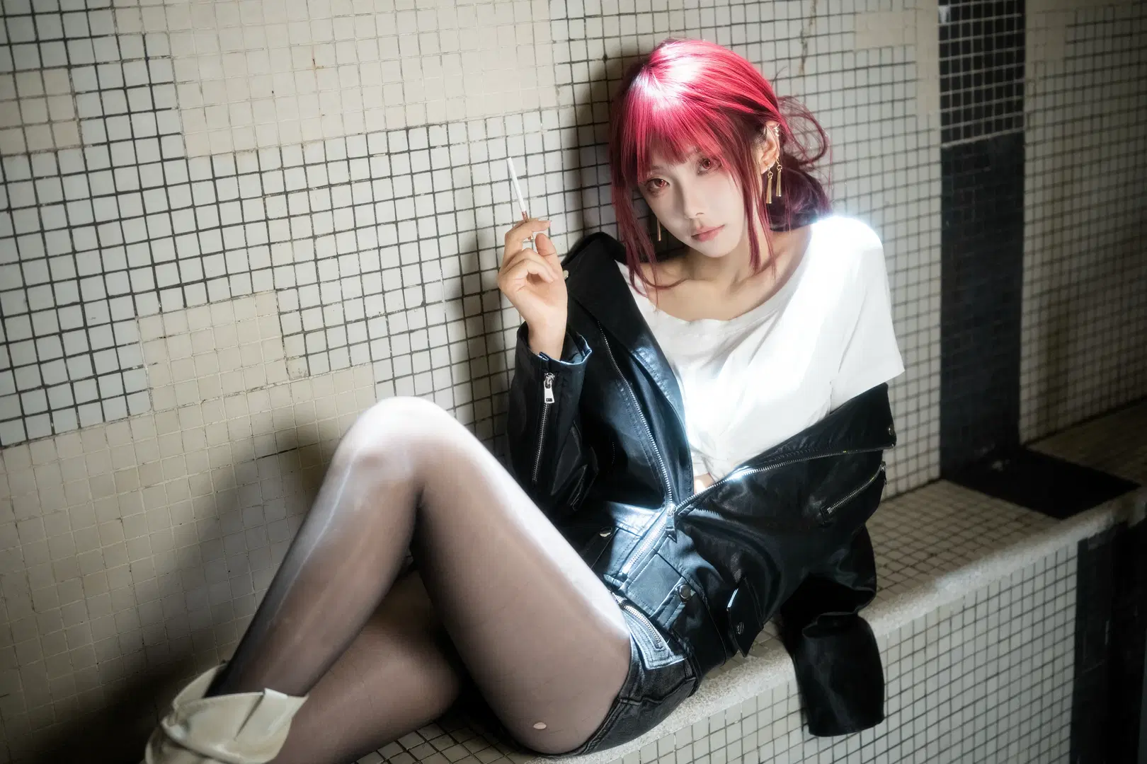 [Ms. Tayama cosplay] Smoking Behind the Supermarket with You by KomikadoYUC - Image 6