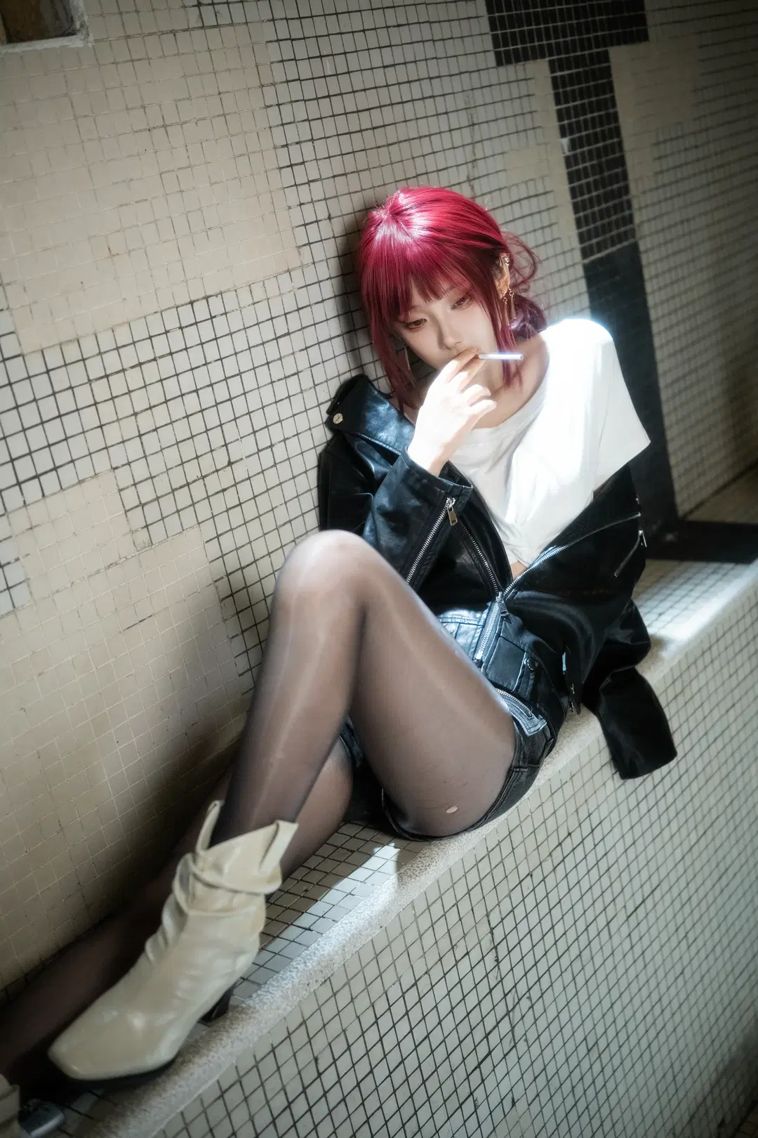 [Ms. Tayama cosplay] Smoking Behind the Supermarket with You by KomikadoYUC - Image 7