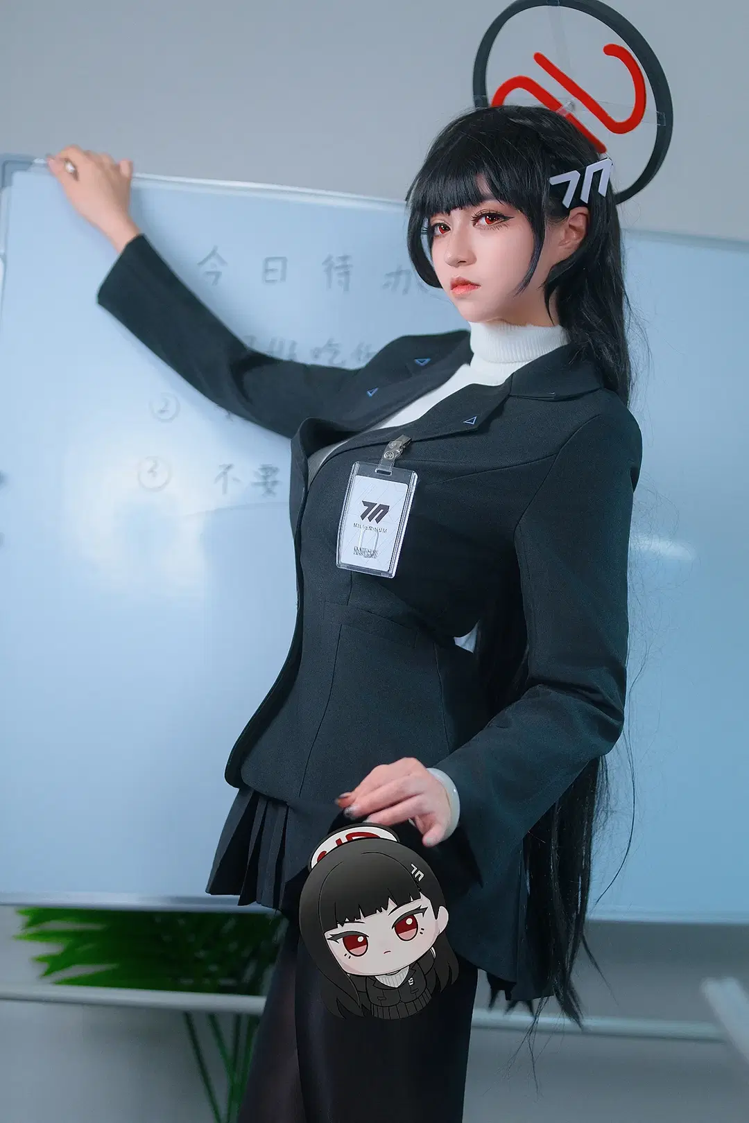 【调月莉音cos】碧蓝档案的职场制服演绎 - 面团sama - 第2张