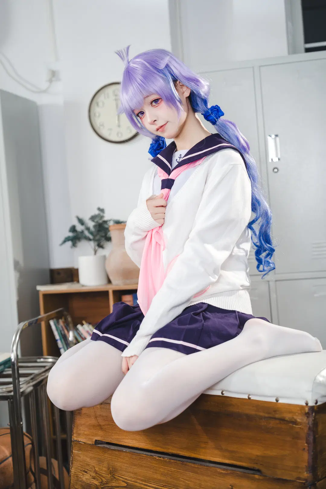 【独角兽cos】碧蓝航线憧憬的约会日，课桌上的放学时光 - 小红帽 - 第6张