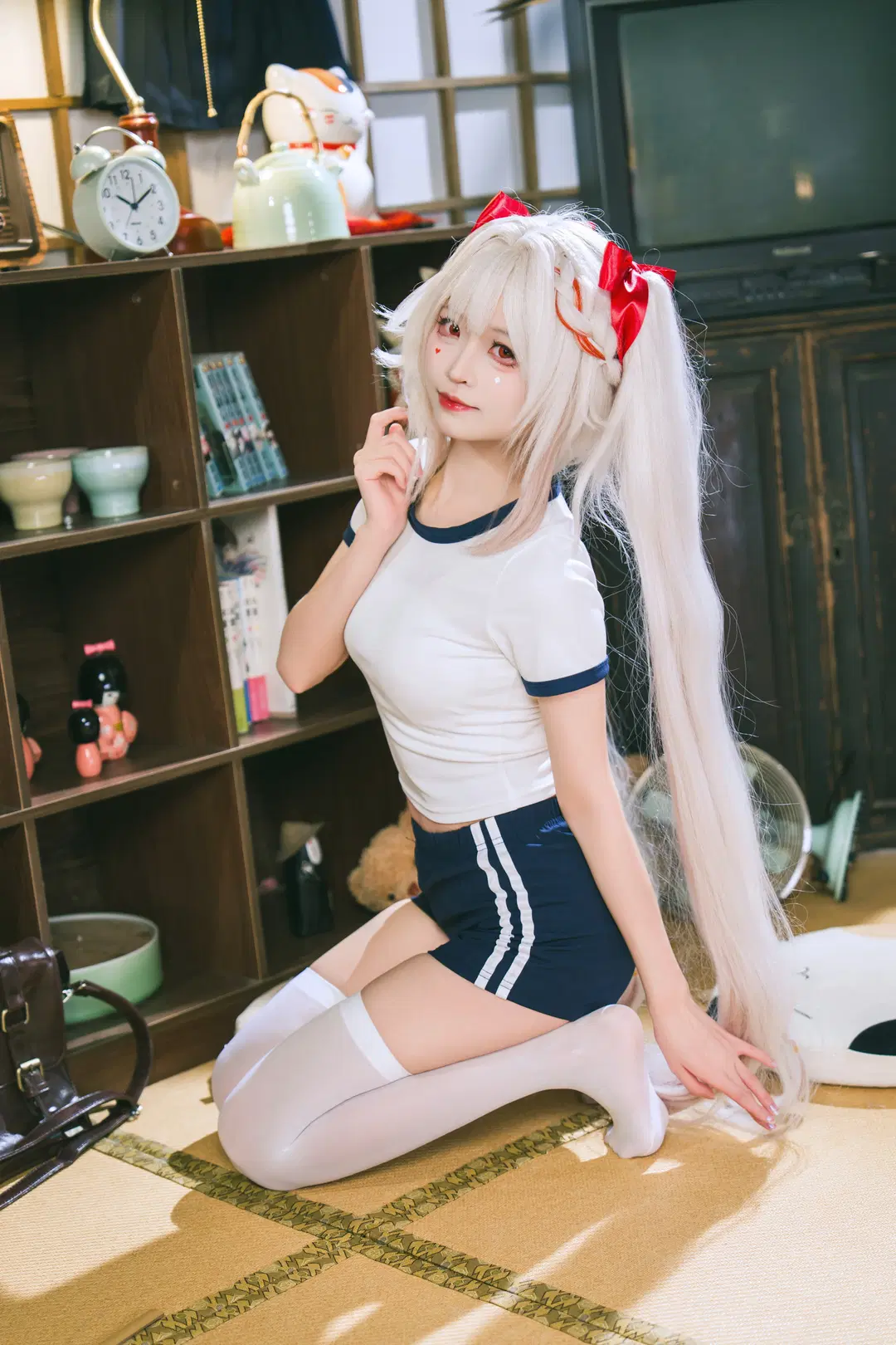 【火花cos】崩坏星穹铁道体操服少女的日常 - 小红帽 - 第4张
