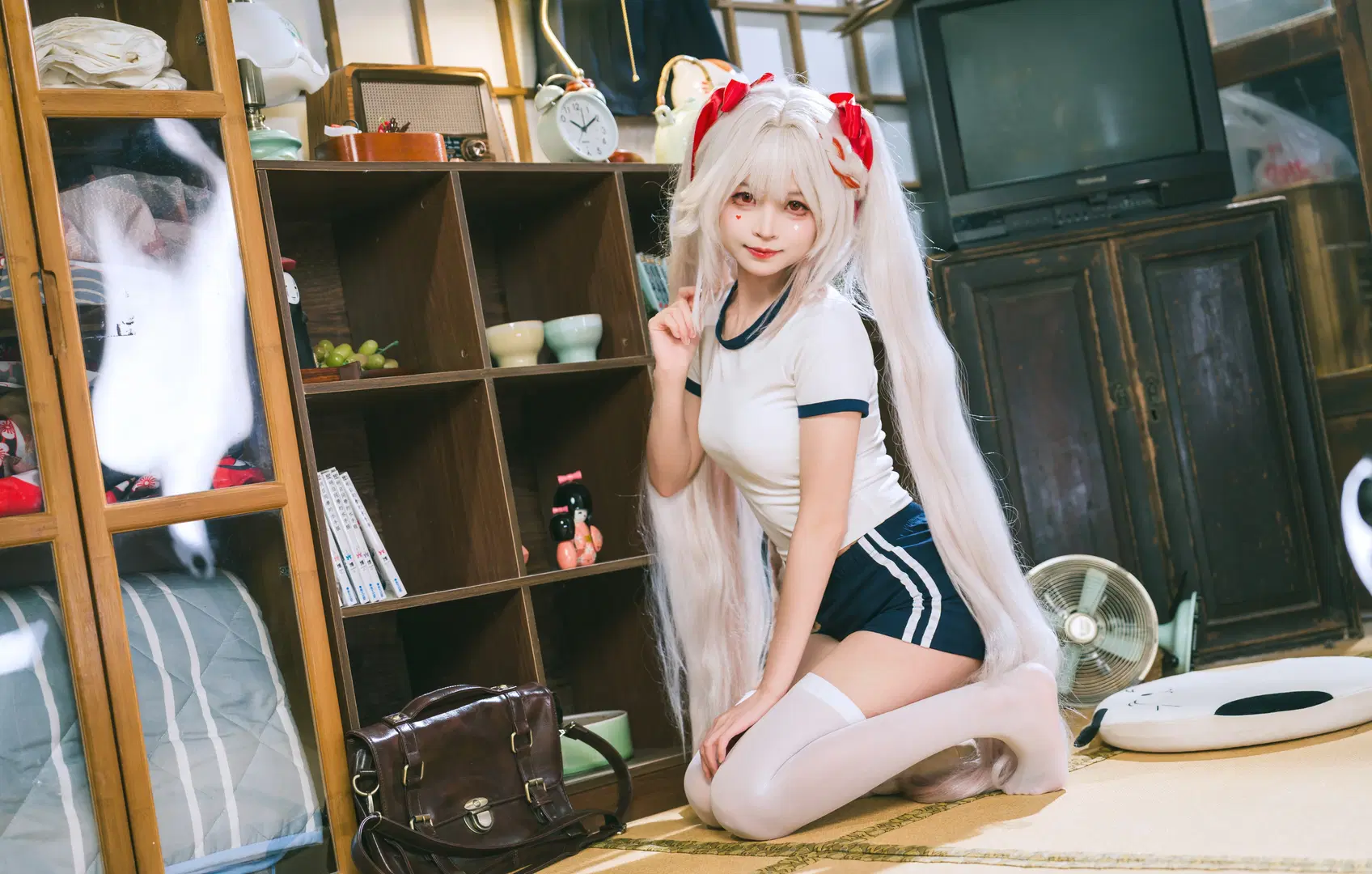 【火花cos】崩坏星穹铁道体操服少女的日常 - 小红帽 - 第5张