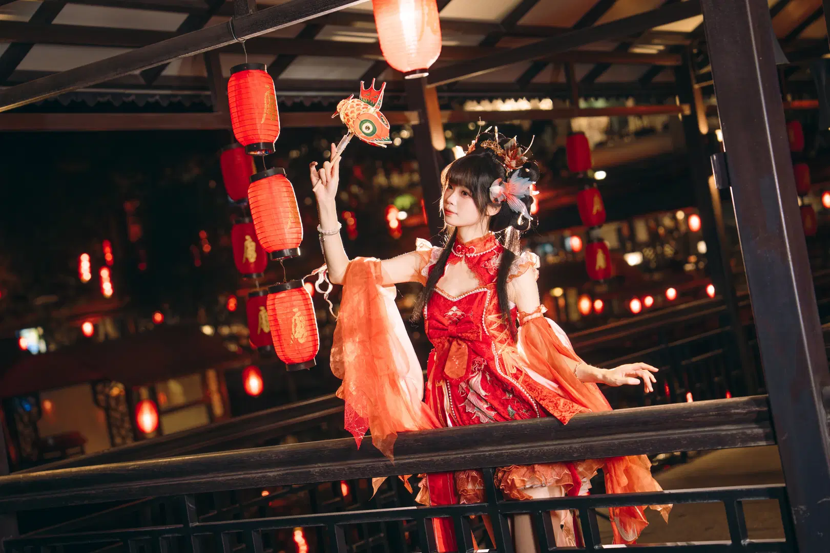 中華風Lolita玉兔中秋，千燈夜唱煙火人間 - 小红帽 - 第3張