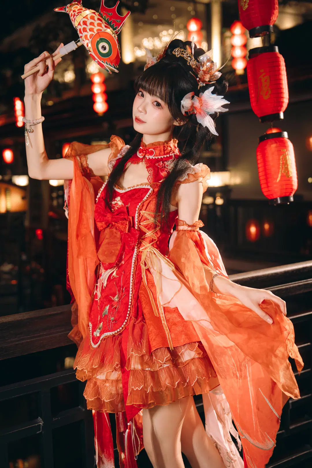 中華風Lolita玉兔中秋，千燈夜唱煙火人間 - 小红帽 - 第4張