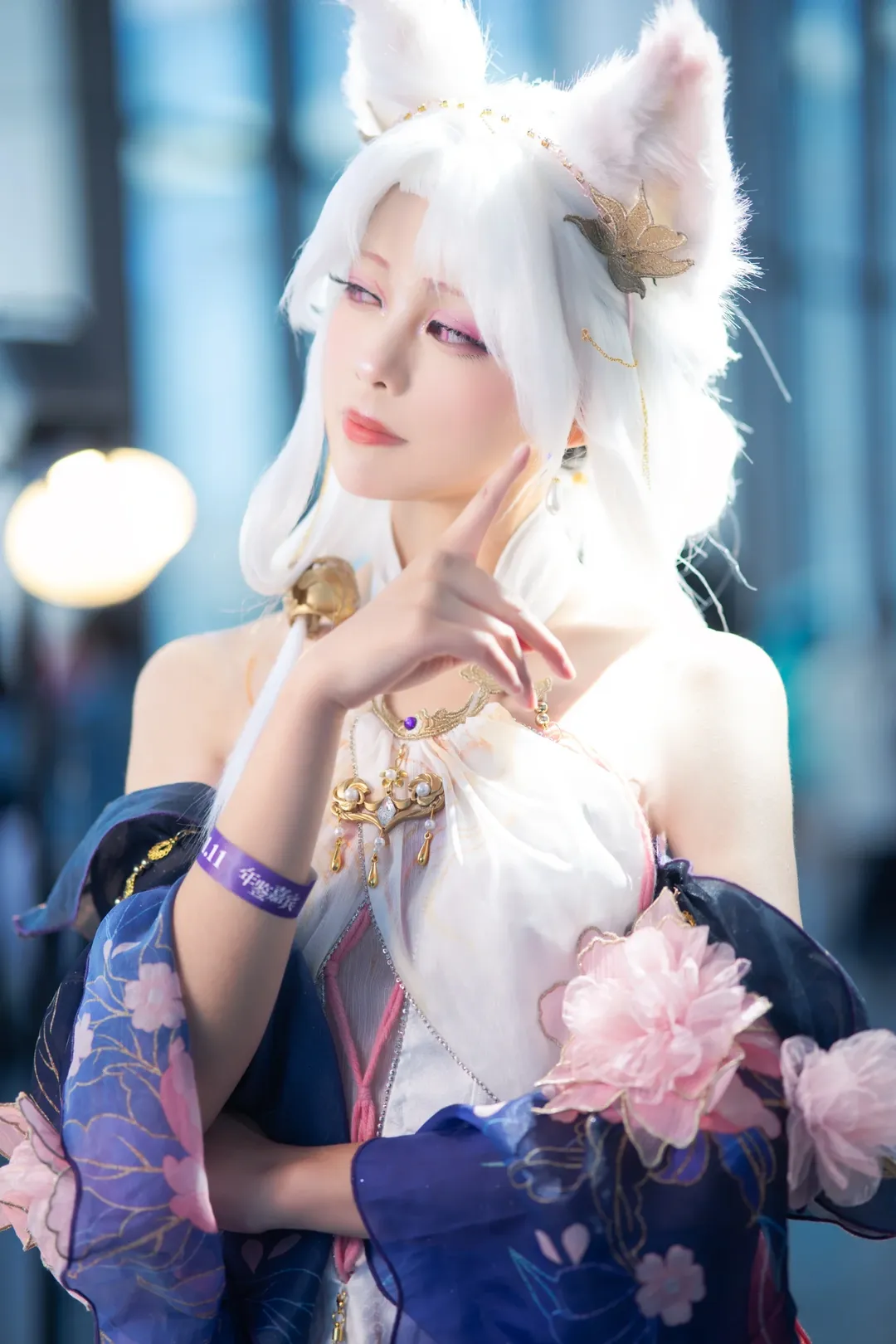 cosplay, 玉玲珑cos, 永劫无间, 萤火虫漫展, 狐妖 - 第5张