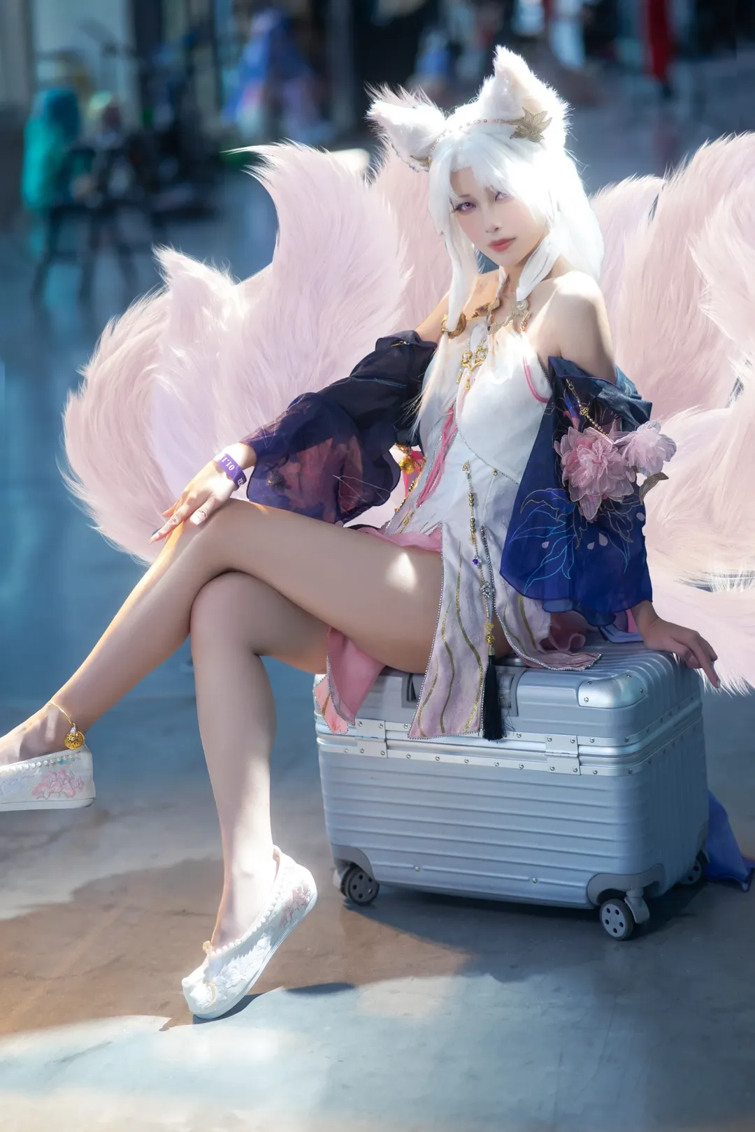 cosplay, 玉玲珑cos, 永劫无间, 萤火虫漫展, 狐妖 - 第6张