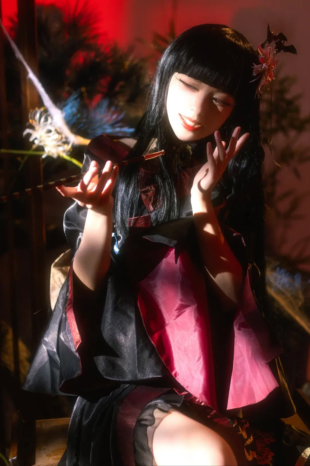 【舞缇娜cos】淡妆流的神态演绎，遮眉重画才是灵魂 - 蛇生伊夕 - 第4张