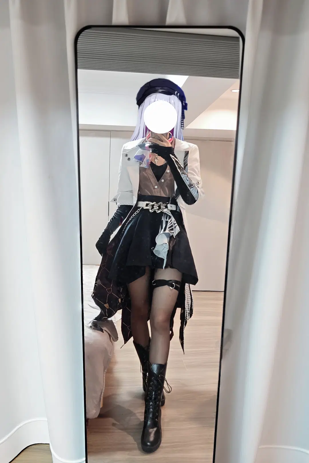 崩坏星穹铁道, 三分妄想, 黑丝, cos服测评, 虚照cos
