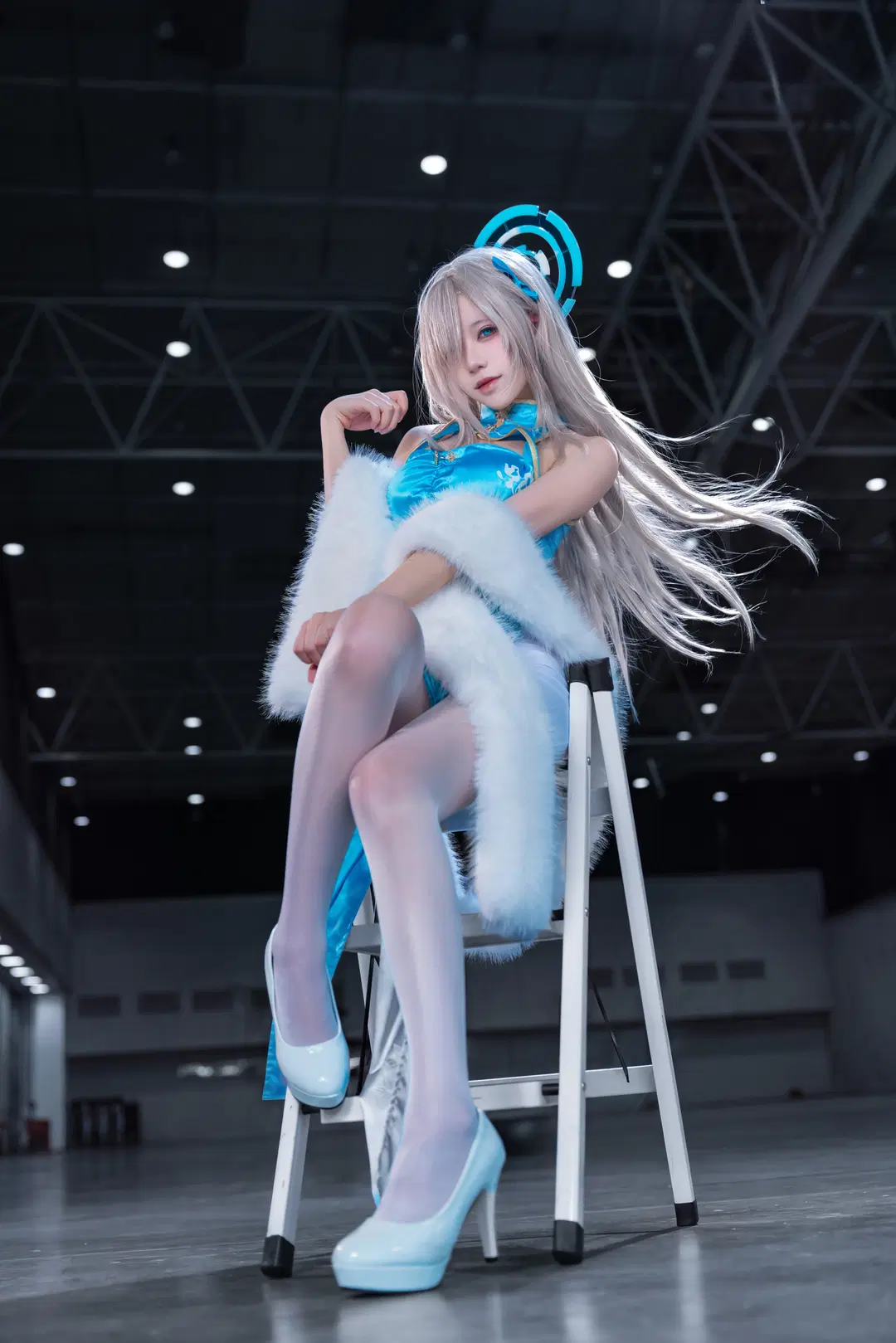 コスプレ, ブルーアーカイブ, チャイナドレス, 一之瀬アスナ コスプレ, ストッキング