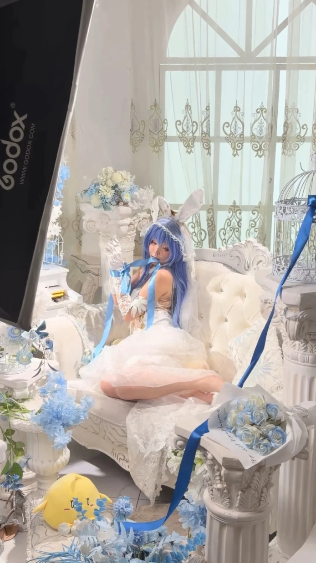 【新泽西cos】碧蓝航线白雪之仪，蓝白相间的温柔梦境 - 甘小楽_LeLe - 第7张
