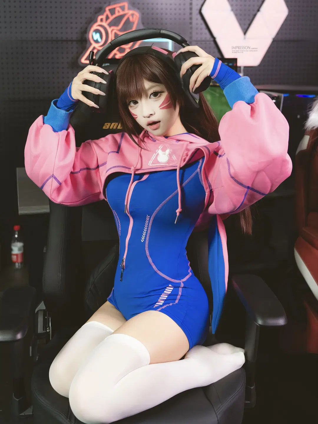 【D.Va cos】守望先锋的电竞少女，活力与俏皮并存 - 阿宏 - 第3张