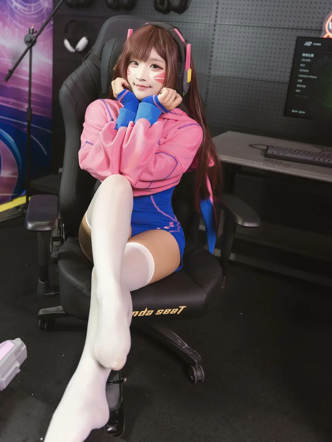 【D.Va cos】守望先锋的电竞少女，活力与俏皮并存 - 阿宏 - 第6张
