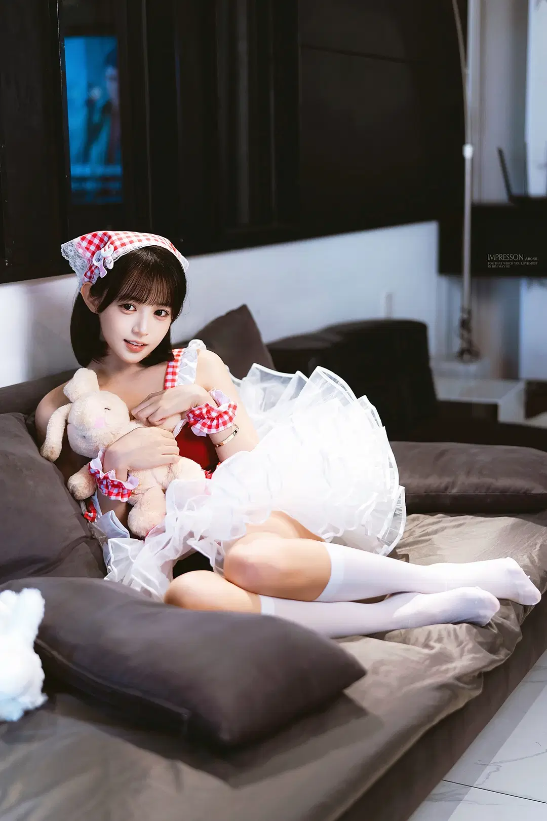 元气少女, 日系写真, 白丝袜, 甜美风, 厨娘cos