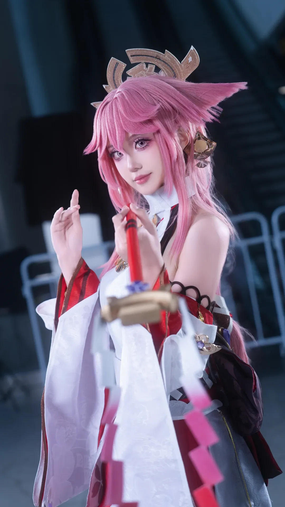 二次元, 原神, cosplay, 和风, 八重神子cos