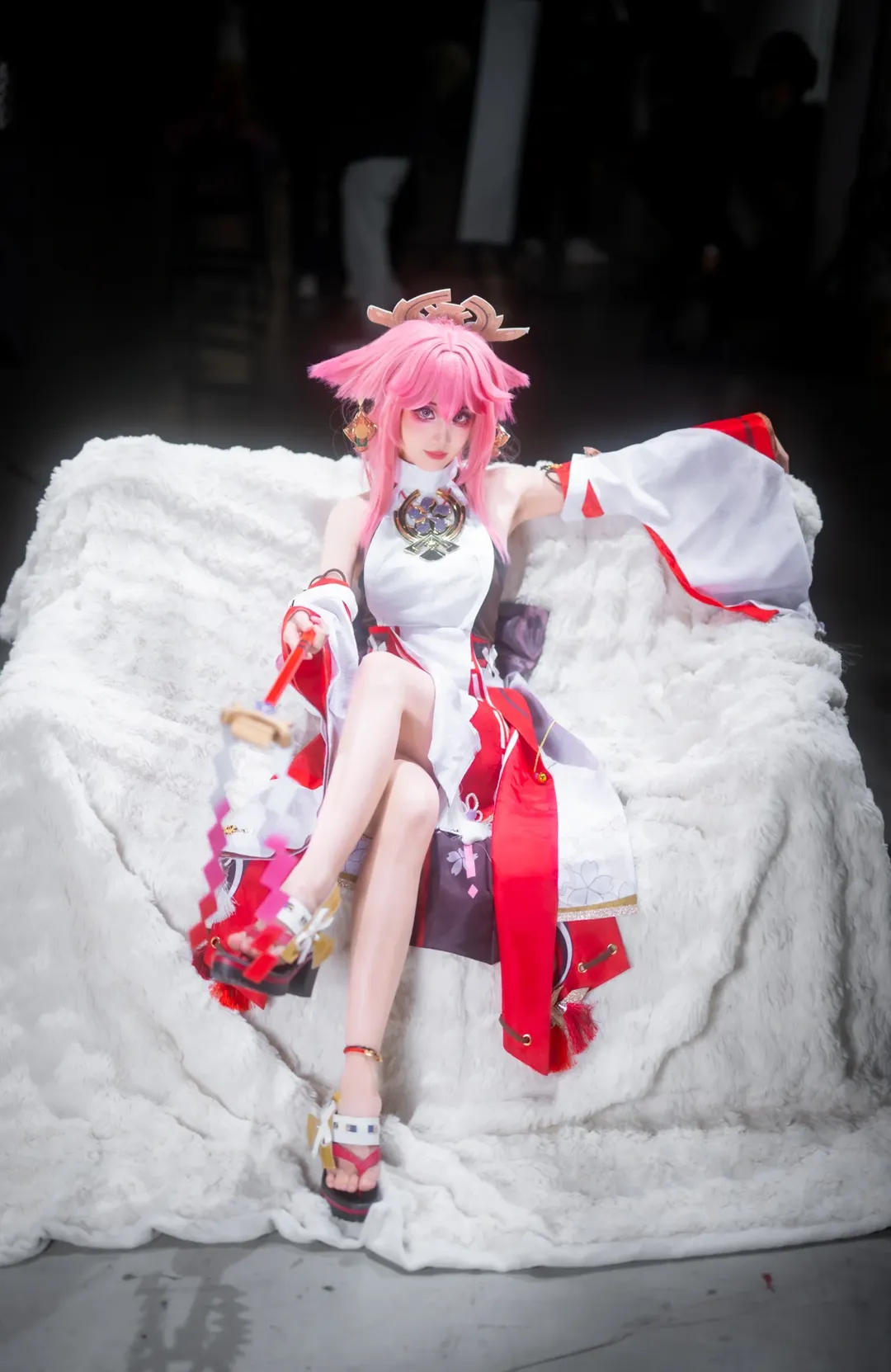 二次元, 原神, cosplay, 漫展, 八重神子cos - 第3张