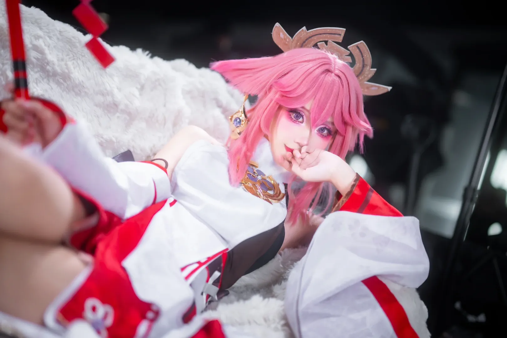 二次元, 原神, cosplay, 摄影, 八重神子cos