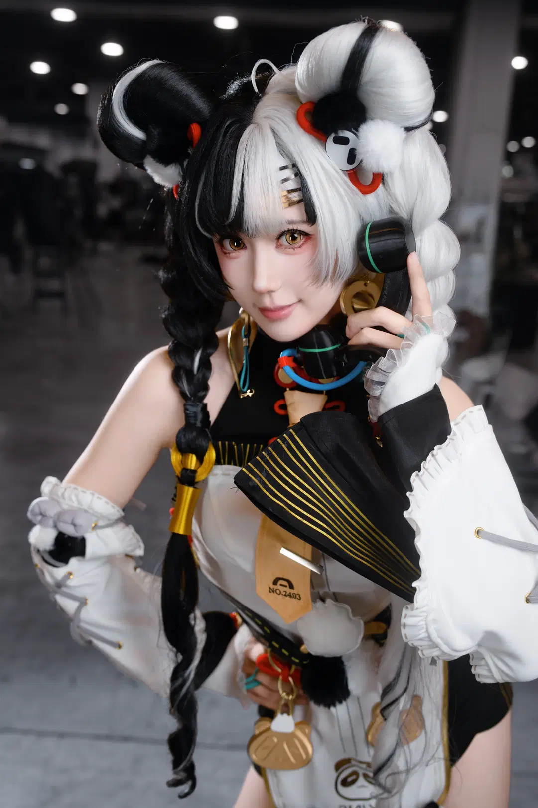 绝区零, 漫展cosplay, 线下活动, 琉音cos, 黑白双马尾cos