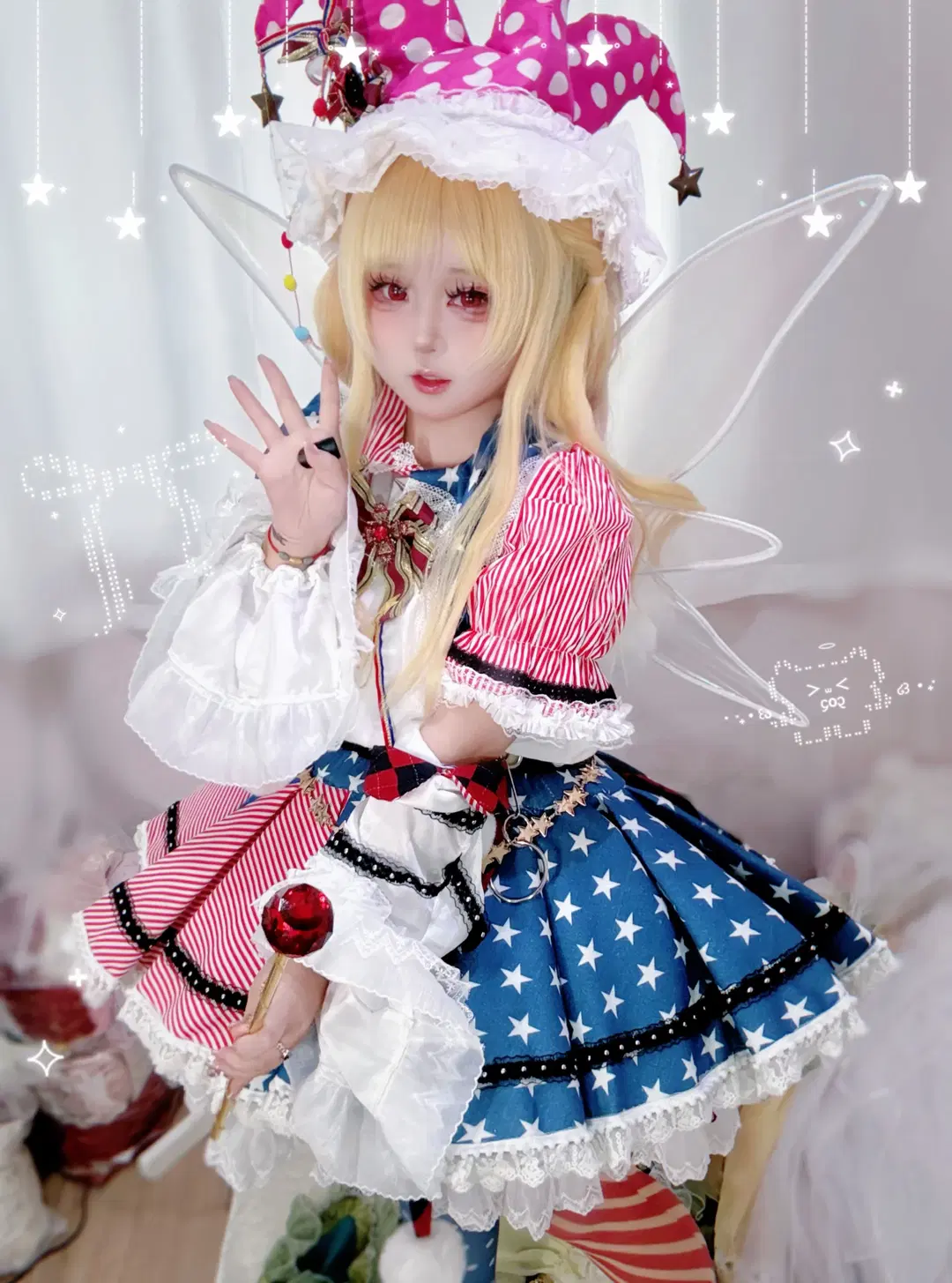 Touhou Project, Anime cosplay, Stockings cosplay, Touhou Kanjuden ~ Legacy of Lunatic Kingdom, Clownpiece cosplay