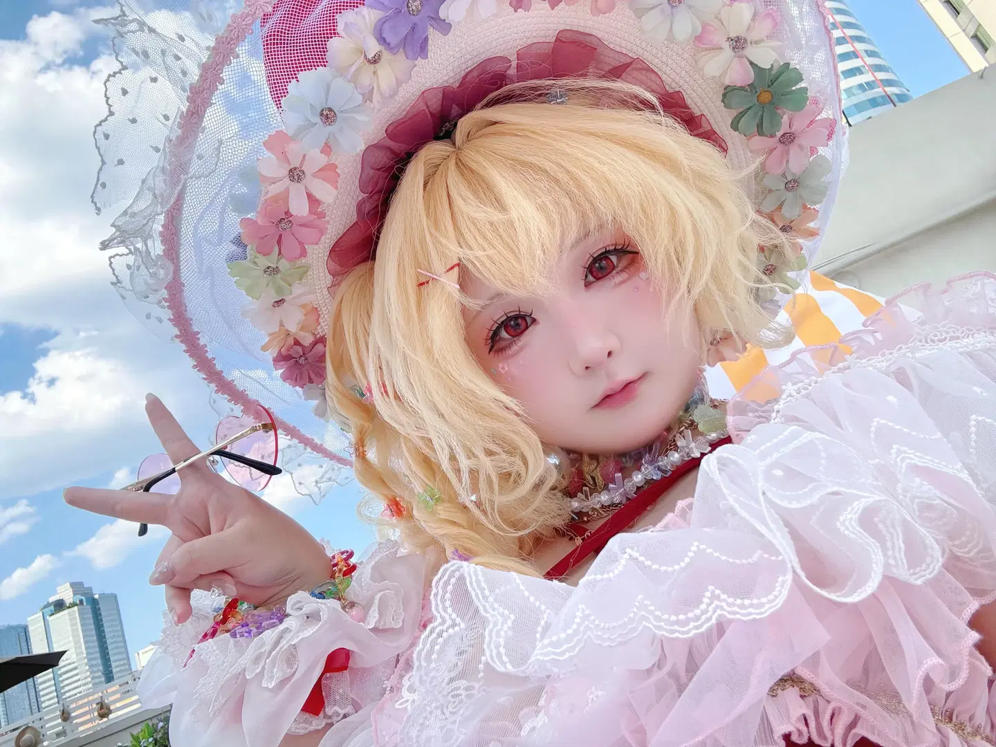 [Flandre Scarlet Cosplay] Touhou Project: Summer Location Shoot with Exquisite Lolita Fashion by 小熊美奈子 - Image 2