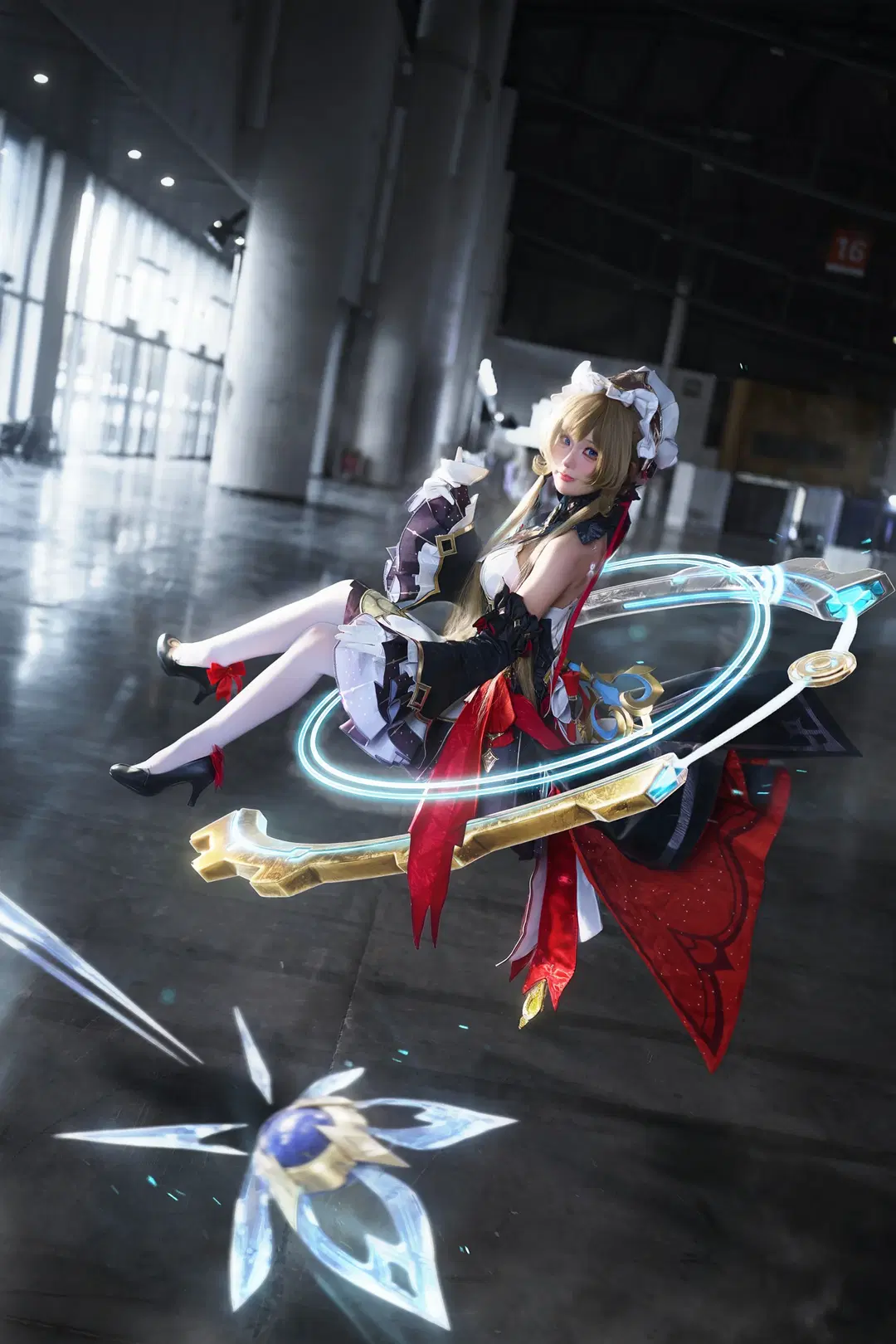 cosplay, 漫展场照, 二次元cos, 白丝, 世界线漫展