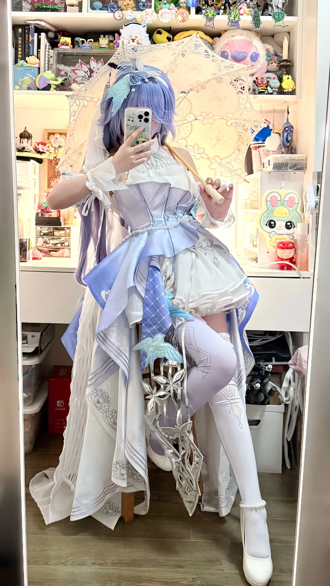 【フカ コスプレ】『崩壊 3rd』青鳥の庭、試着レビューと注意喚起の着こなし体験 - 好想吃饭 - 2枚目