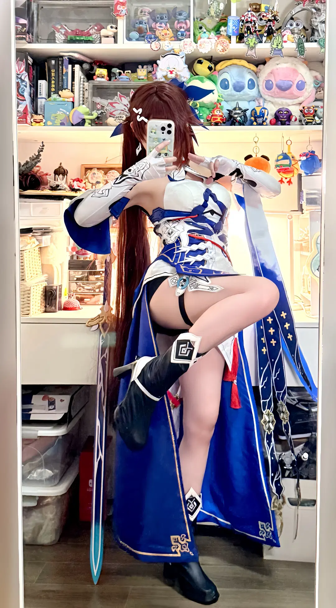 崩壞3, 古風cos, 遊戲角色扮演, 試衣分享, 李素裳cos