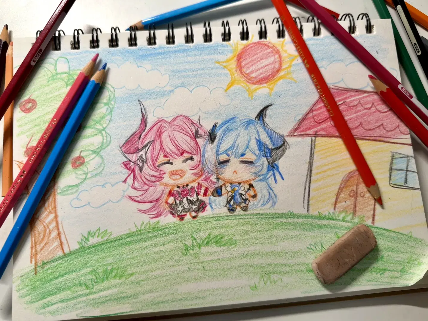 【Rozaliya cosplay】Honkai Impact 3rd: Drawing a Home of Our Own by 好想吃饭 - Image 2