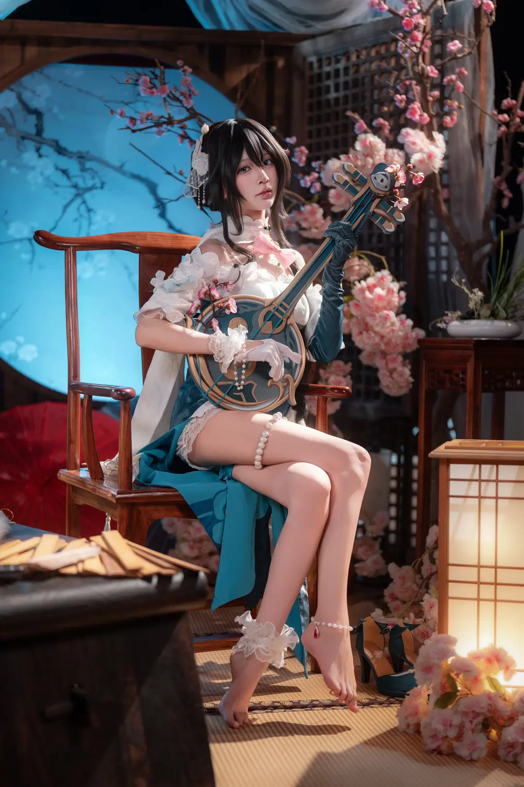 崩壞星穹鐵道, 二次元cosplay, 阮梅cos, 人像攝影, 古風寫真