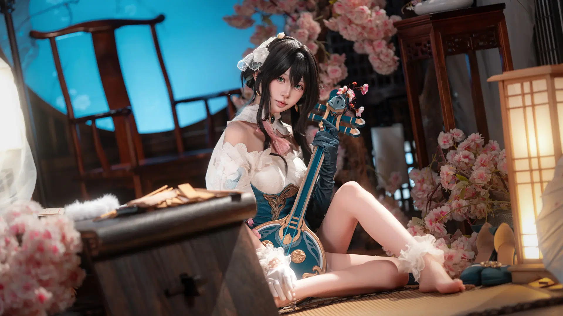 【阮梅cos】崩坏星穹铁道雪绽梅笺拍摄手记 - 智乃酱（非常无敌摆烂版） - 第3张