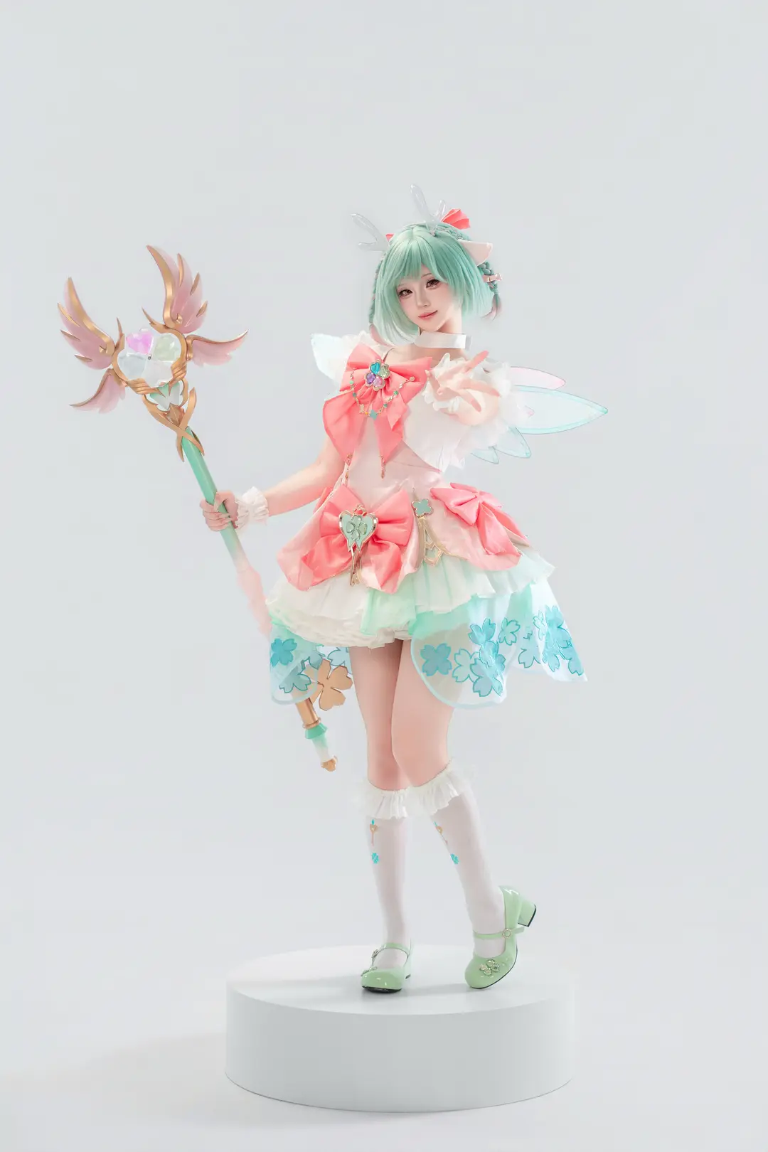 cosplay, 王者榮耀, 時之祈願, 瑤cos, 白絲 - 第6張