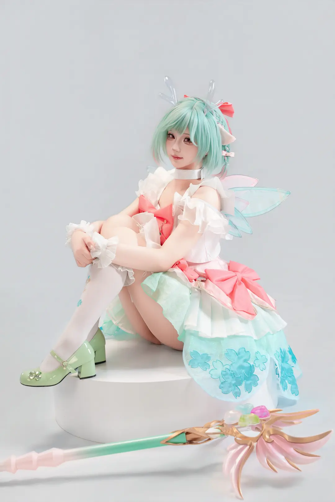 cosplay, 王者榮耀, 時之祈願, 瑤cos, 白絲 - 第7張