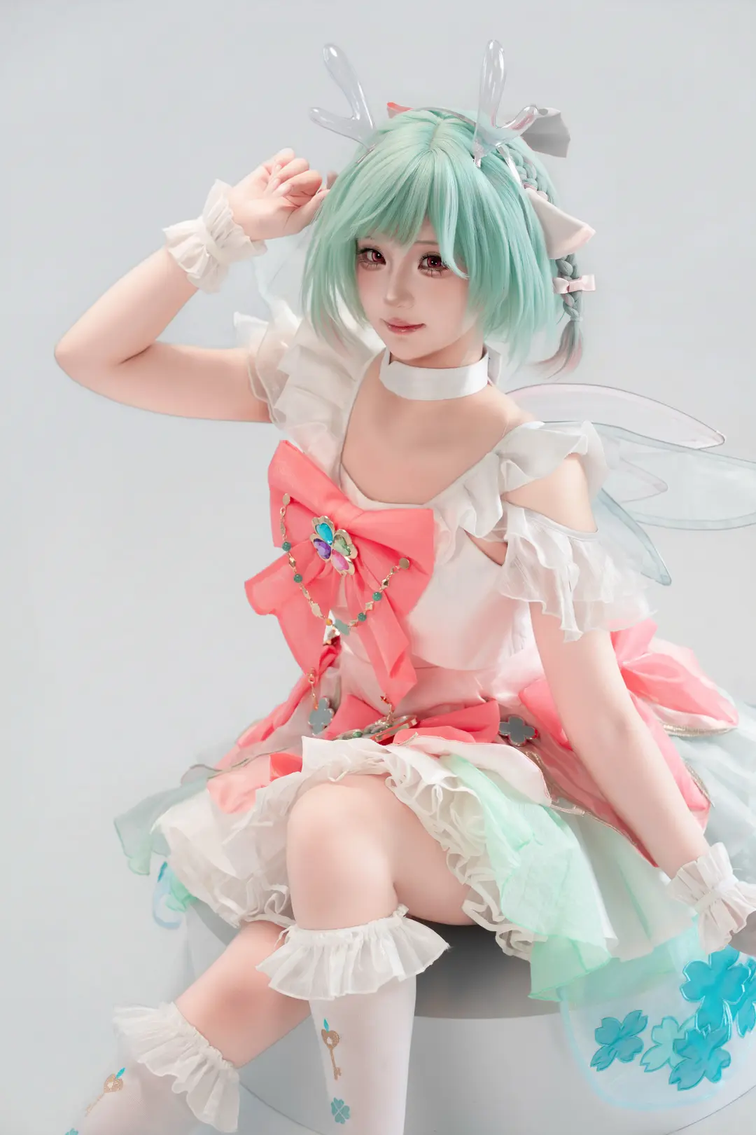 cosplay, 王者榮耀, 時之祈願, 瑤cos, 白絲 - 第9張