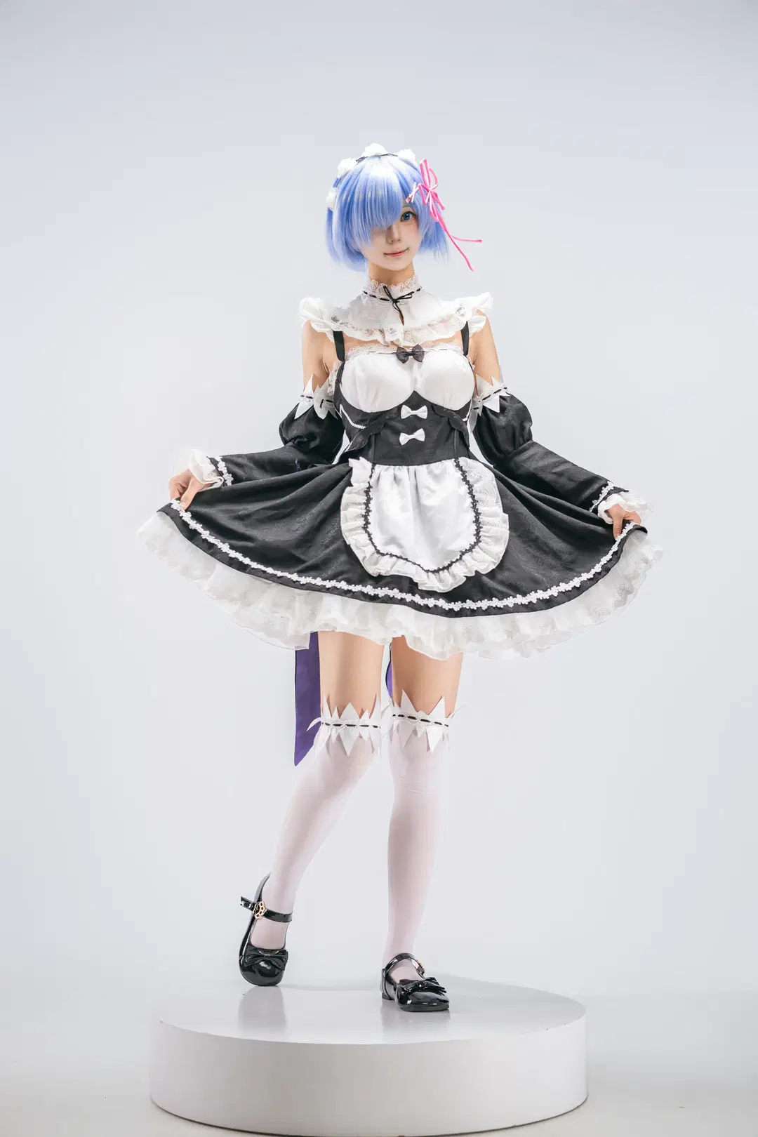 【蕾姆cos】从零开始的异世界女仆日常记录 - 秋月凛 - 第2张