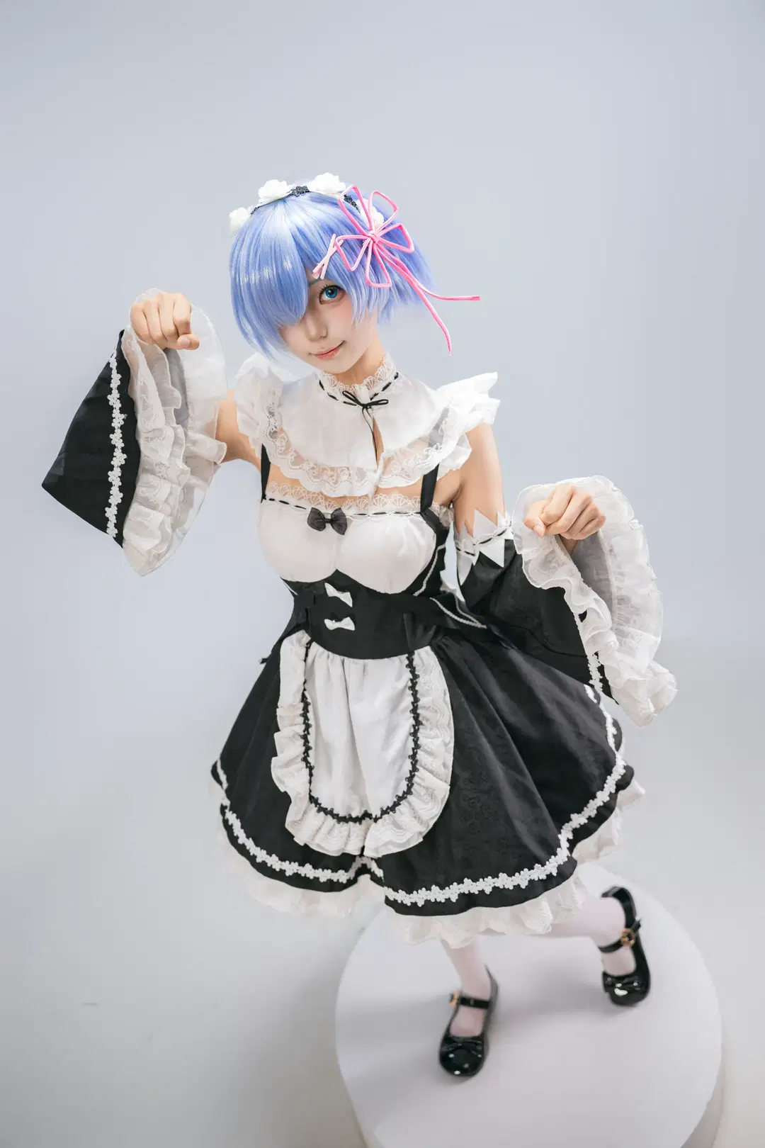 【蕾姆cos】从零开始的异世界女仆日常记录 - 秋月凛 - 第3张