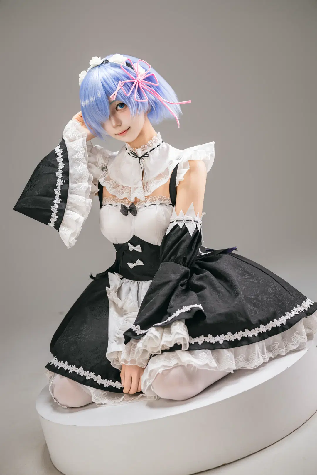 【蕾姆cos】从零开始的异世界女仆日常记录 - 秋月凛 - 第5张