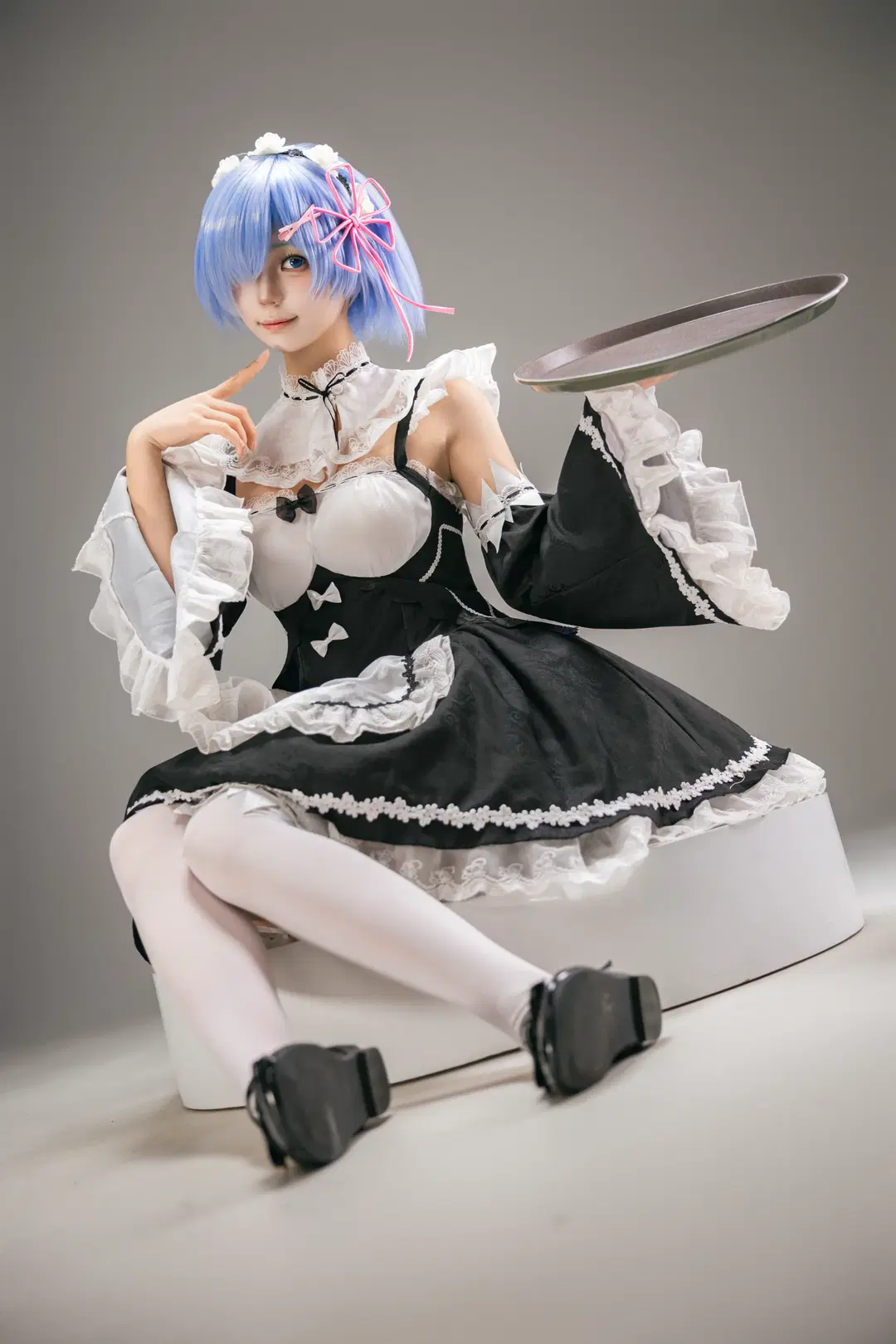 【蕾姆cos】从零开始的异世界女仆日常记录 - 秋月凛 - 第6张
