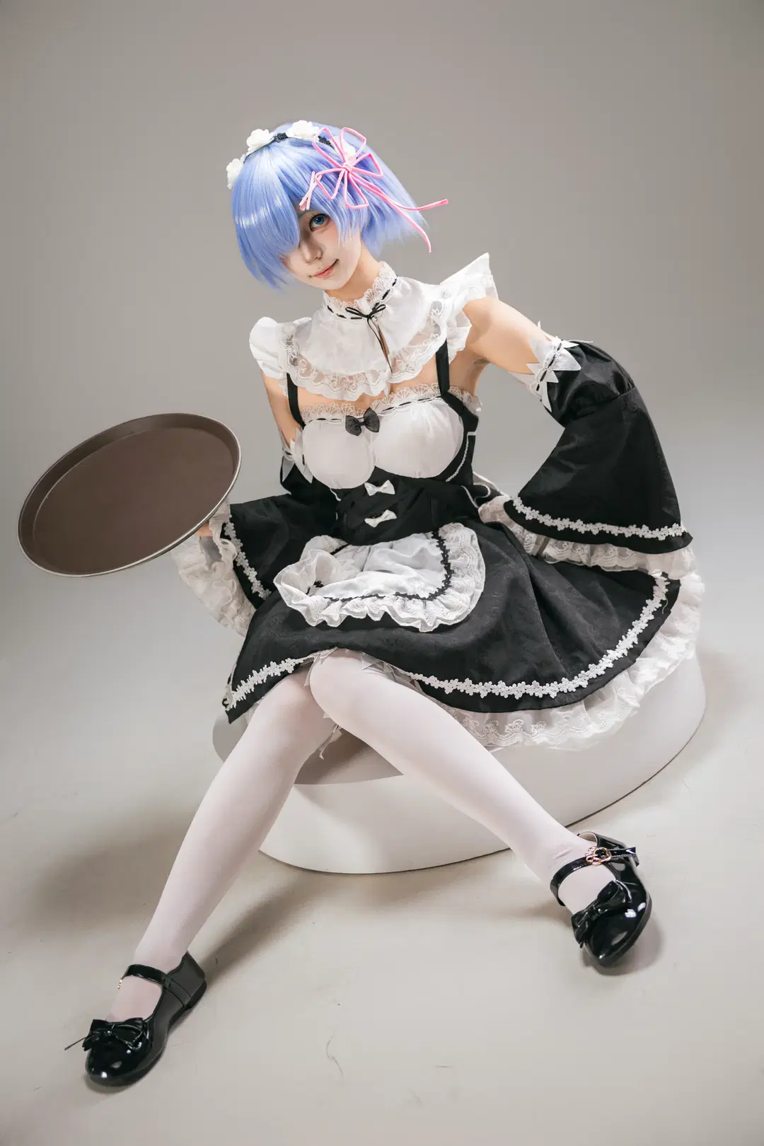 【蕾姆cos】从零开始的异世界女仆日常记录 - 秋月凛 - 第9张