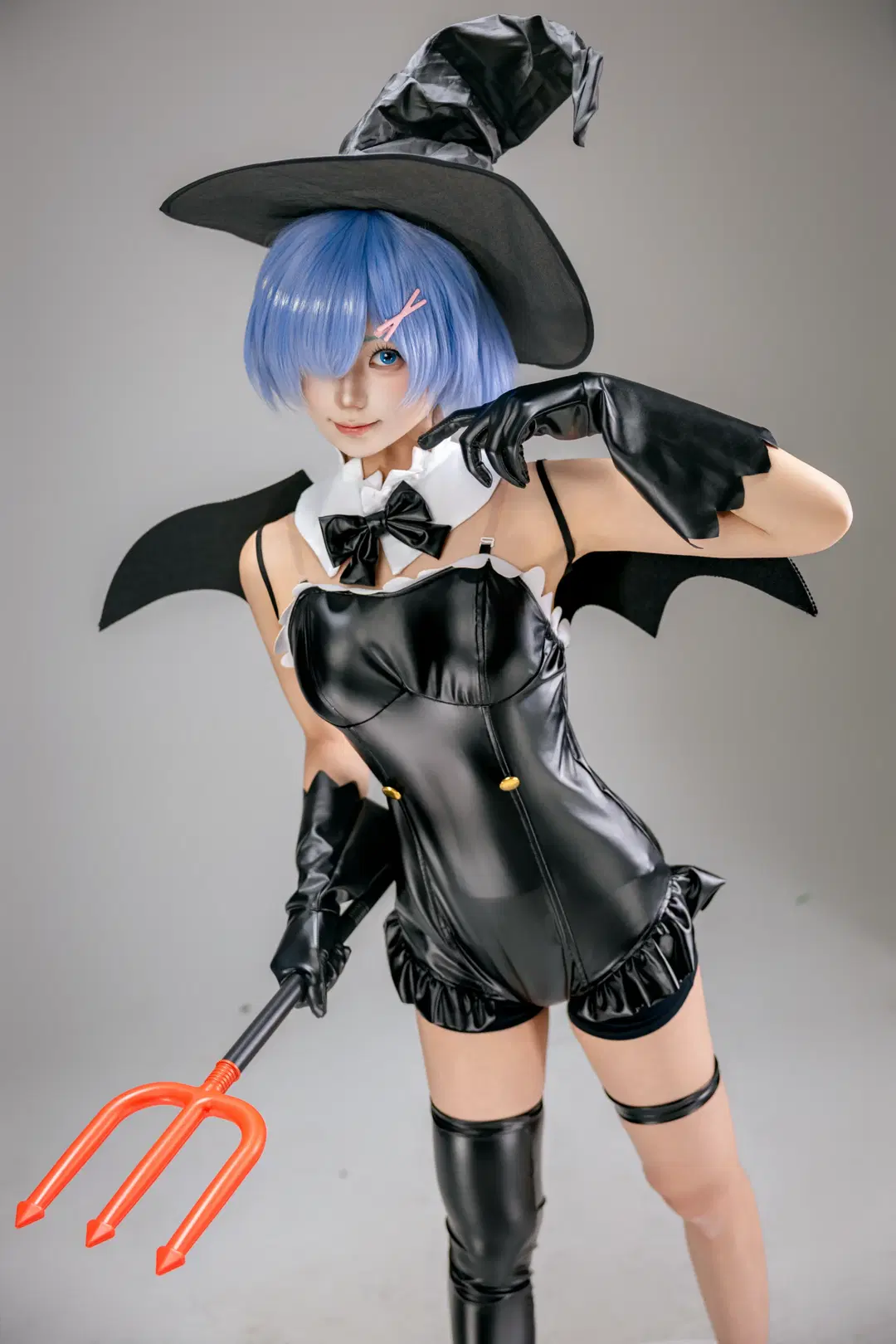【蕾姆cos】从零开始的异世界万圣节小恶魔女巫 - 秋月凛 - 第2张