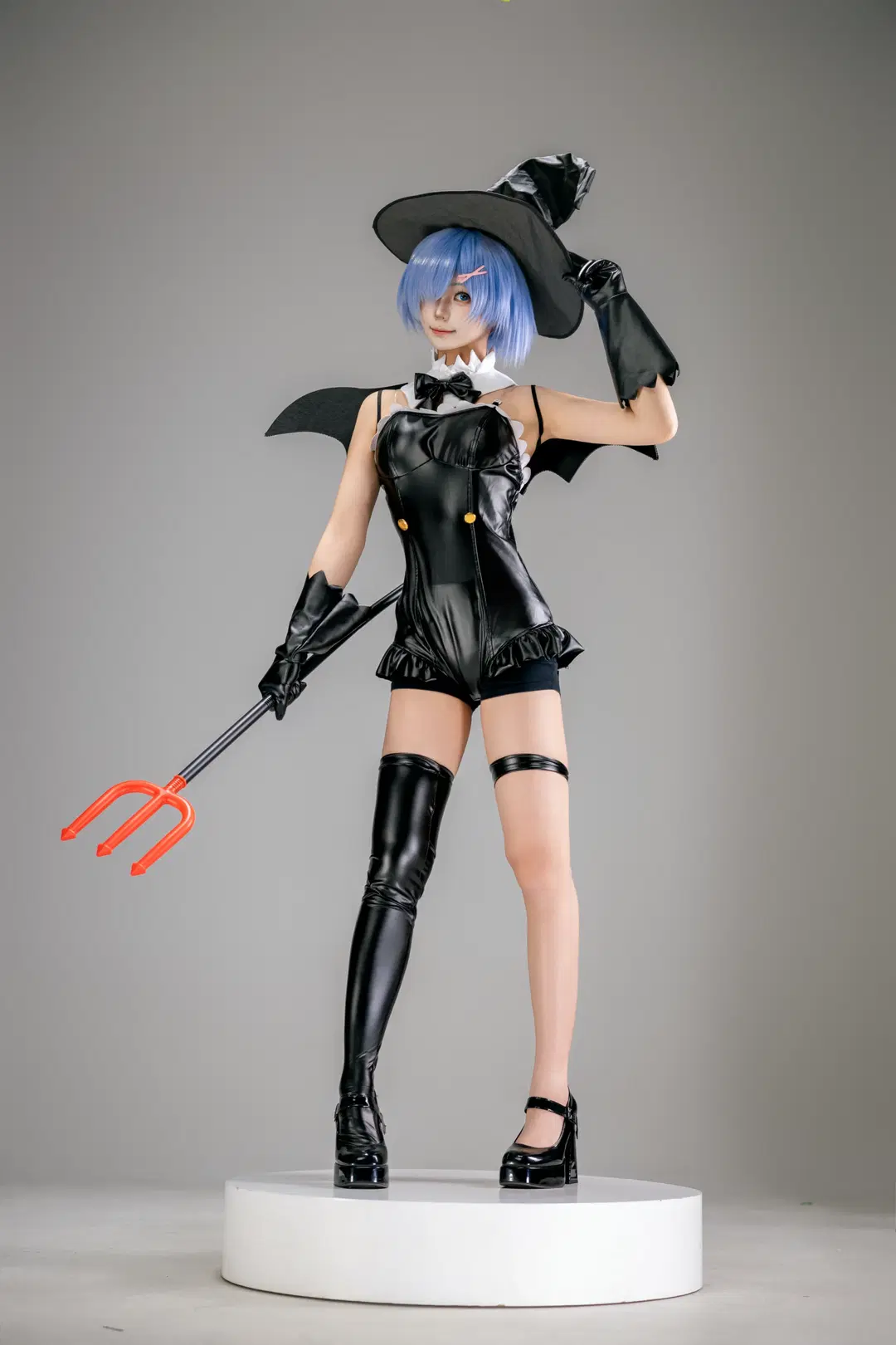 【蕾姆cos】从零开始的异世界万圣节小恶魔女巫 - 秋月凛 - 第3张