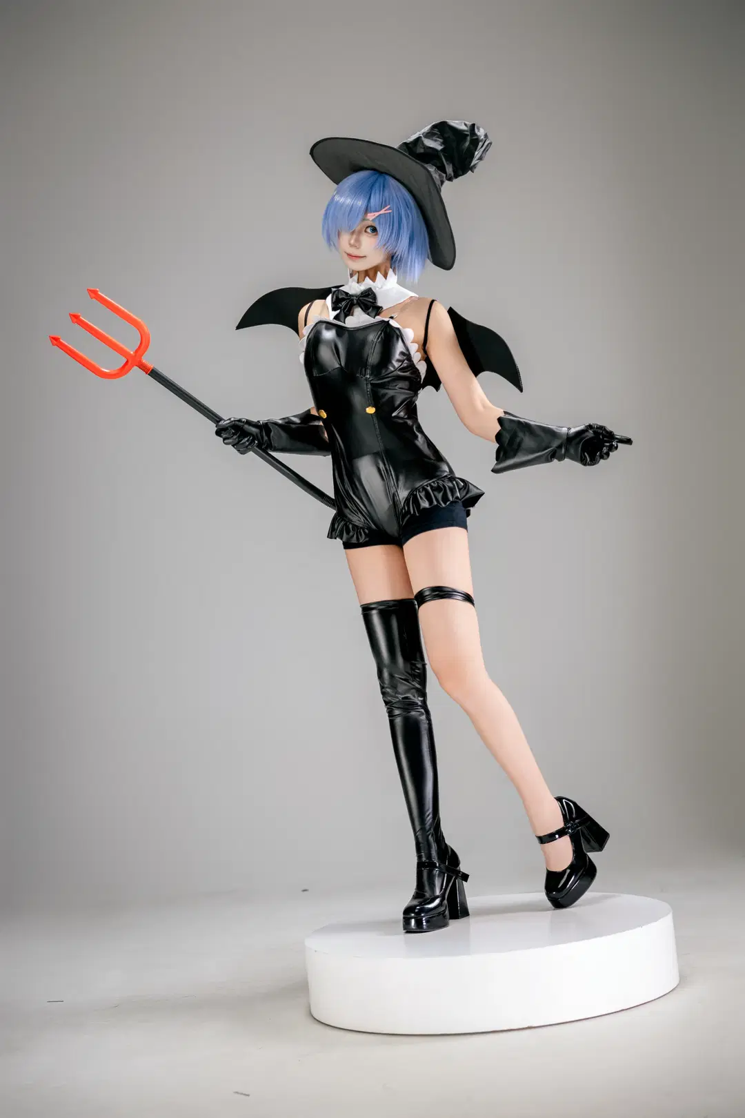 【蕾姆cos】从零开始的异世界万圣节小恶魔女巫 - 秋月凛 - 第8张